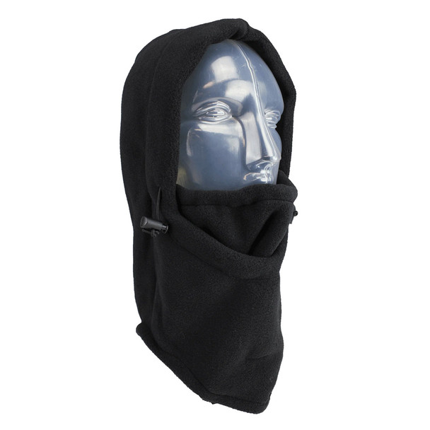 product variation SEIRUS Unisex Hoodz Black Fleece Hood (2816.0.001) image