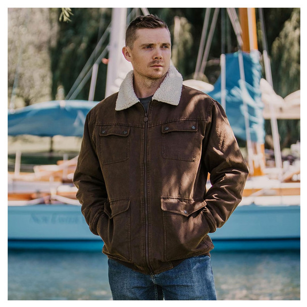 ADERERROR ATTE JAKCET XLサイズ OUTBACK TRADING Men Ezra Aviator Jacket 29872