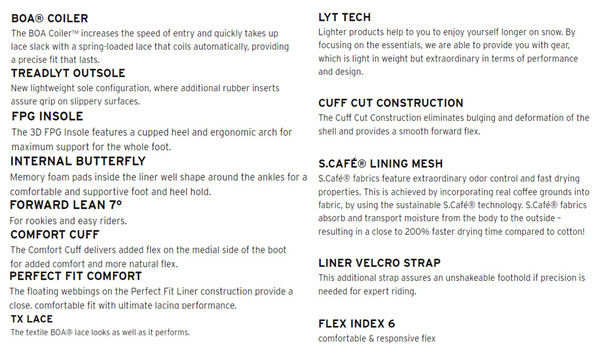 HEAD Scout LYT BOA Coiler Snowboard Boots 3533