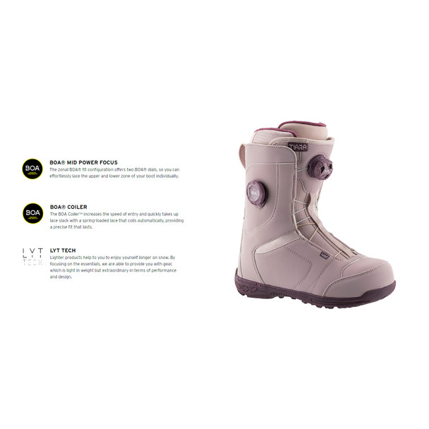 HEAD Women Tiara LYT BOA Focus Snowboard Boots 35424