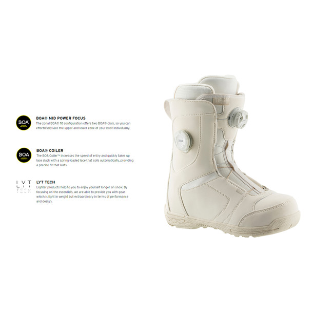HEAD Women Tiara LYT BOA Focus Snowboard Boots 35424