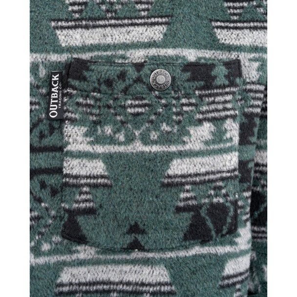 product variation OUTBACK TRADING Men's Hudson Sage Shirt Jacket (42720-SAG) image