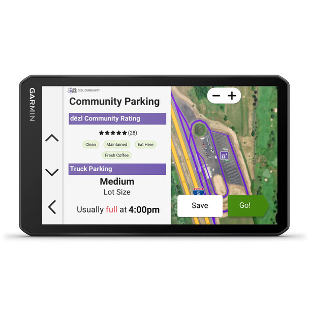 product variation GARMIN dezl OTR720 7in GPS Truck Navigator (010-02924-00) image