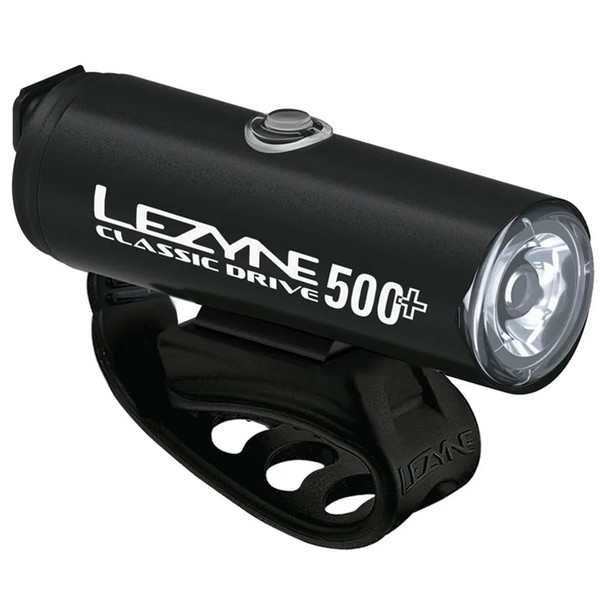 product variation LEZYNE Classic Drive 500+ Front Satin Black Bike Light (1-LED-29-V237) image