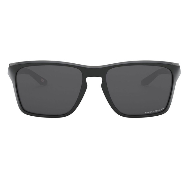 product variation OAKLEY Men's Sylas Sunglasses w/ Polished Black Frame and Prizm Black Polarized Lenses (OO9448-0558) image