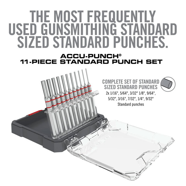 product variation REAL AVID/REVO Armorer's Master Hammer and Accu-Punch Standard Pin Punch Set (AVAMHAPS) image