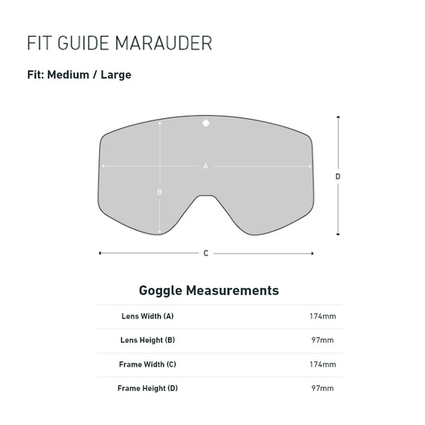 product variation SPY Marauder Goggle with White Frame and Happy Boost Bronze Ice Blue Mirror + Happy Boost Ll Coral Red Mirror (3100000000249) image