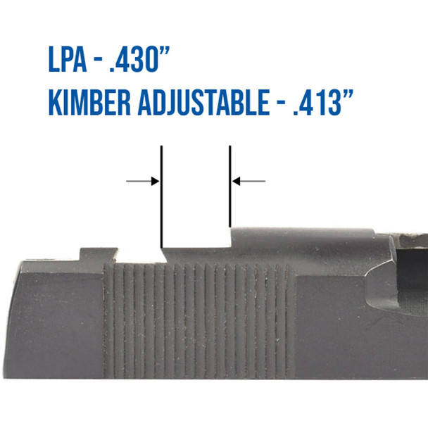 product variation EVOLUTION GUN WORKS Trijicon RMR Sight Mount for Kimber Adjustable (49516) image