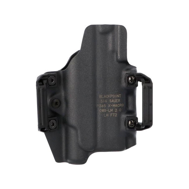product variation SIG SAUER P365 X-Macro OWB Blackpoint Tactical Light-Bearing LH Black Holster (8901265) image