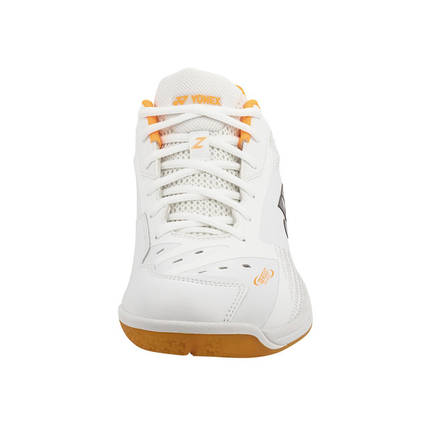 product variation YONEX Unisex Power Cushion 65 Z3 Wide White/Orange Badminton Shoes (SB65Z3WWOR) image
