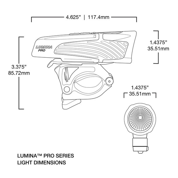 product variation NITERIDER Lumina Pro 1000 Front Bike Light (6852) image