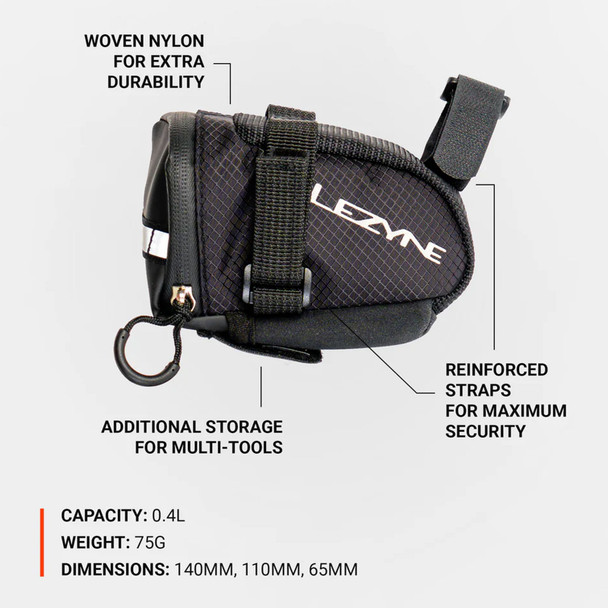 product variation LEZYNE M-Caddy Black/Black Bag (1-SB-CADDY-V1M04) image