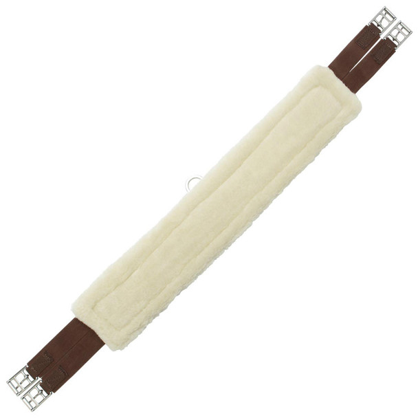 product variation PROFESSIONAL'S CHOICE Chocolate English Girth with Merino Wool (EGM-CHO) image