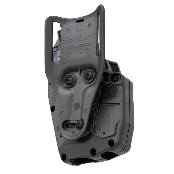 product variation SAFARILAND SafariVault Black Right Hand OWB Paddle Holster For Glock 17/19 with TLR1 (1333891) image