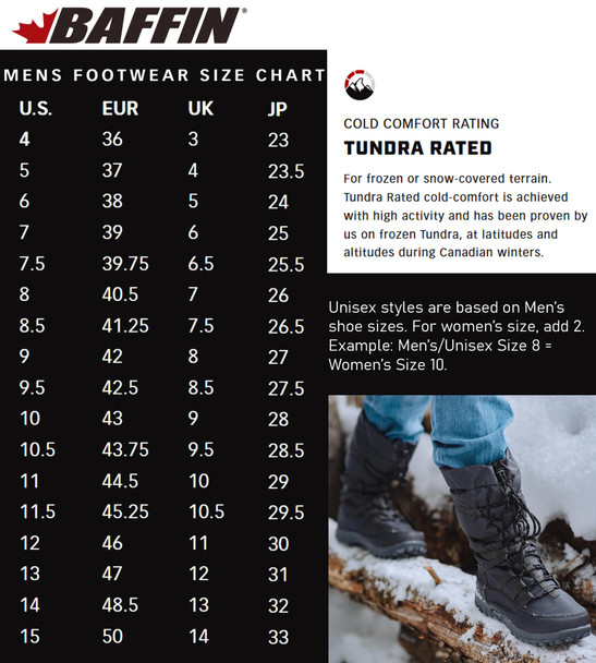 product variation BAFFIN Men's Escalate X Charcoal Boots (EASE-M003-CAR) image