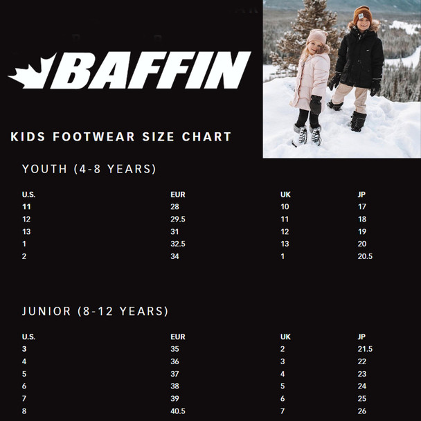 product variation BAFFIN Kid's Young Eiger Black Boots (EPIC-Y001-BK1) image