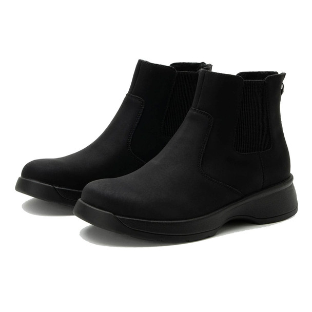 product variation Alegria Frankie womens wide leather Chelsea boot in Asphalt image