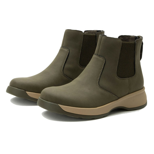 product variation Alegria Frankie womens wide leather Chelsea boot in Oregano image