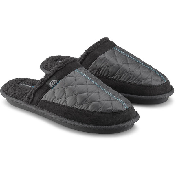 product variation COBIAN Men's Happy Camper Mule Black Slippers (HCM22-001) image