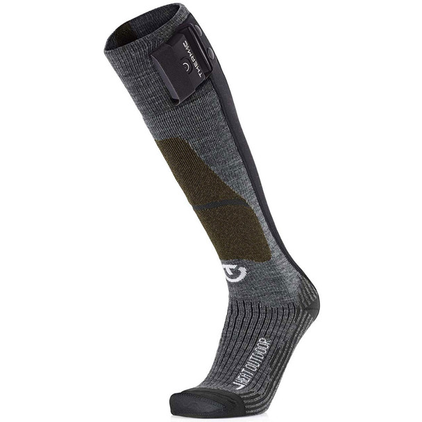 product variation THERM-IC Unisex Powersocks Heat Fusion Outdoor Black Socks (SOCK-HEAT-FUSION-OUTDOOR) image