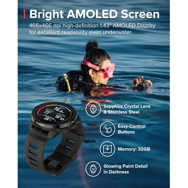 product variation SUUNTO Ocean All Black Dive Computer (SS050982000) image