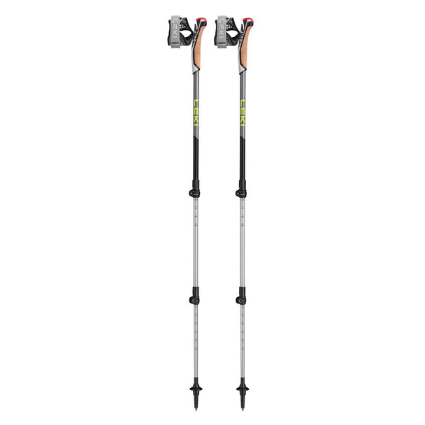 product variation LEKI Traveller Alu Anthracite/Gray/Red Nordic Walking Poles (65326011) image