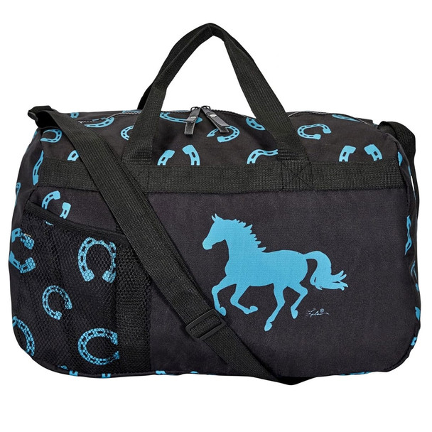 product variation AWST INT Lila Black/Turquoise Travel Duffle Bag (63-GG633-TQ) image