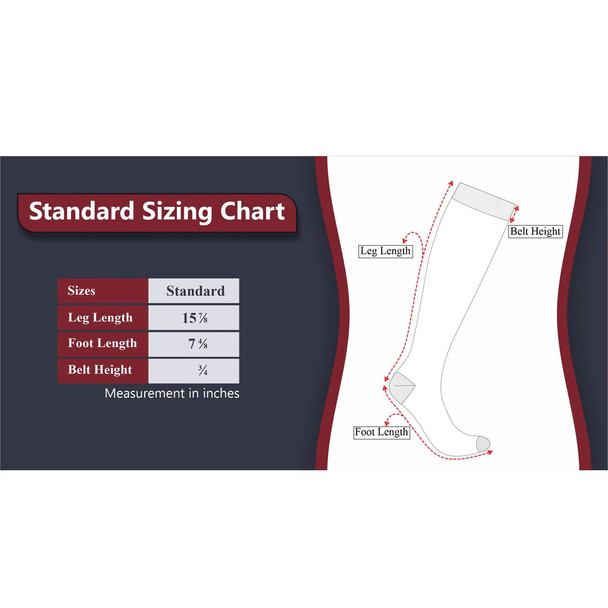 product variation EQUINE COUTURE Women's Hunter Padded Knee Hi Hunter/Cream Boot Socks (110732-14+20/STD) image