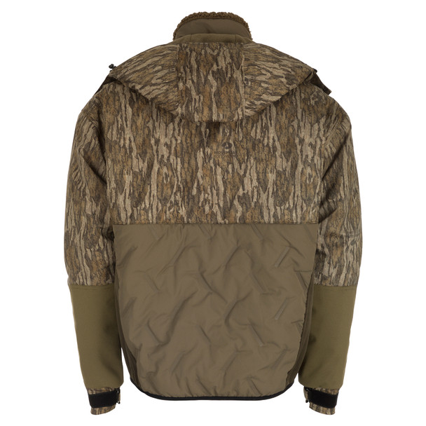 product variation DRAKE Youth LST Guardian Flex Double Down Eqwader Bottomland Full Zip Jacket w/ Hood (DW7350-YTH-006) image