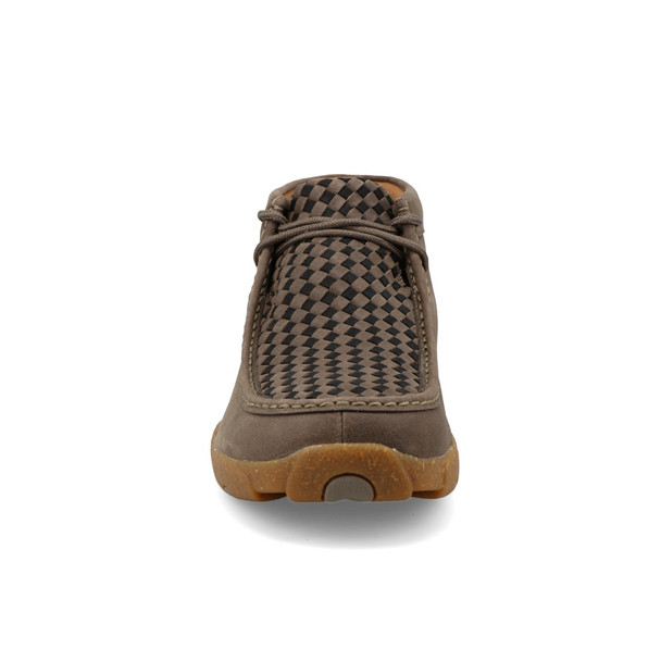 product variation TWISTED X Men's Chukka Driving Taupe Gray/Black Moccasins (MDM0097) image
