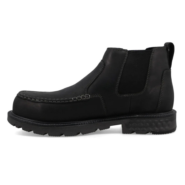TWISTED X Men 4in Work Chelsea Black Boot MXCN006