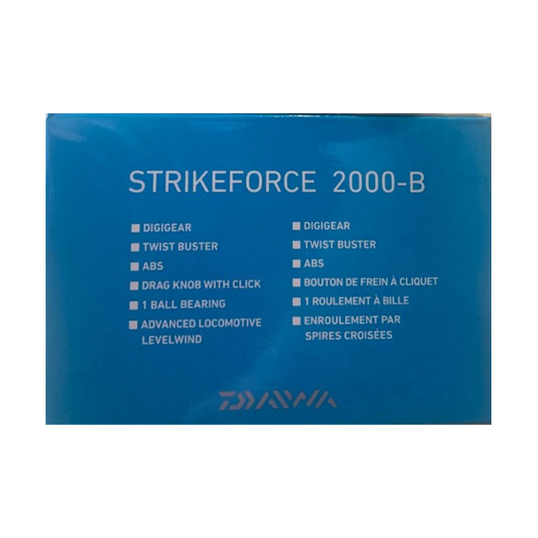 product variation DAIWA Strikeforce-B 5.3:1 Ambidextrous Spinning Reel (SF2000-B) image
