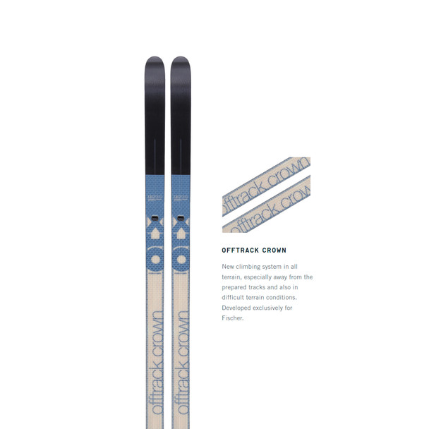 FISCHER Traverse 78 Crown/Skin Xtralite Skis N51524