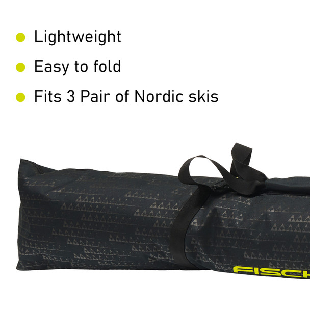 product variation FISCHER Skicase ECO XC 210cm 3-Pair Long Nordic Skis Bag (Z02524) image