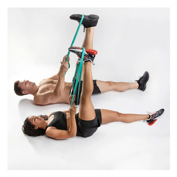 product variation NONZERO GRAVITY 100% Latex-Free Organic Rubber Power Resistance 35lbs Green Set of 2 Band (NZ-RB35) image