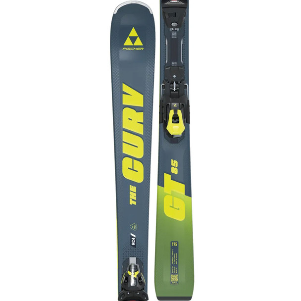 product variation FISCHER The Curv GT 85 Alpine Skis With RSW 12 GW Powerrail Brake 85[F] Bindings Set (P09124+T30623) image