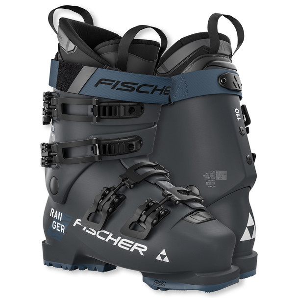 FISCHER Ranger HV 110 Granite Alpine Skis Boots U14424