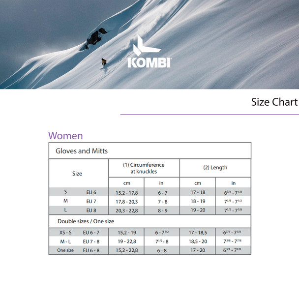 product variation KOMBI Men's Pursuit Black Mittens (14709-BLACK) image