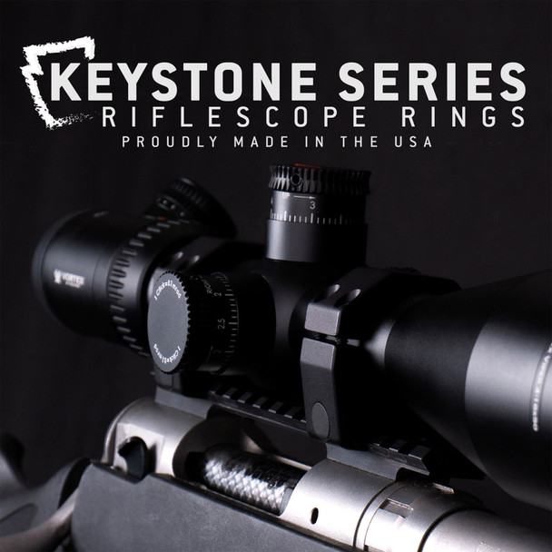 product variation EVOLUTION GUN WORKS Keystone Series 30mm .850in Low Ring Set (62100) image