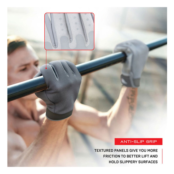 product variation NONZERO GRAVITY Calisthenic Anti-Slip Tech-Touch Fitness Gloves (NZ-WG-AS-GY) image