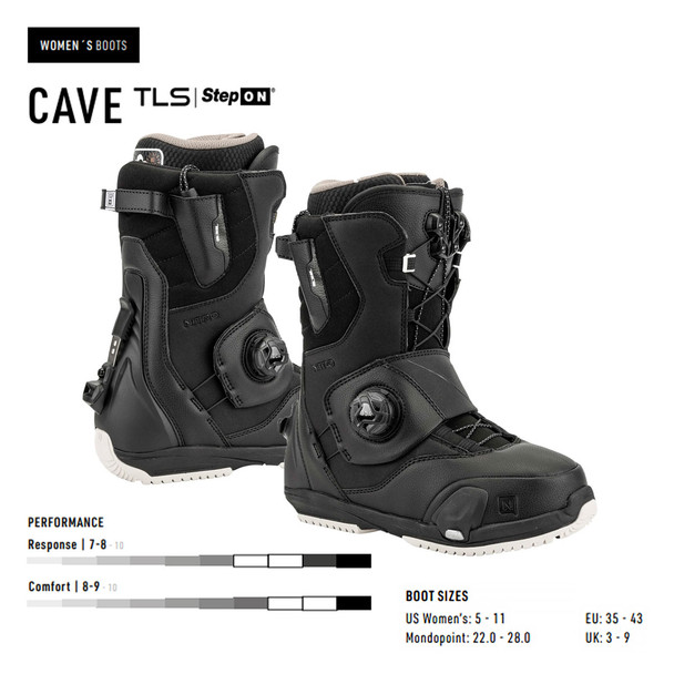 NITRO 2025 Cave TLS Step On Snowboard Boots N848678