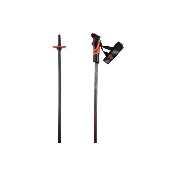 product variation ROSSIGNOL Tactic Carbon Clip Black/Red Ski Poles (RDN2010) image