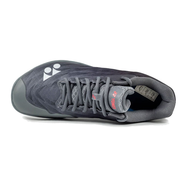 product variation YONEX Unisex Aerus Z2 Wide Power Cushion Dark Gray Shoe (SBAZ2WDGR) image
