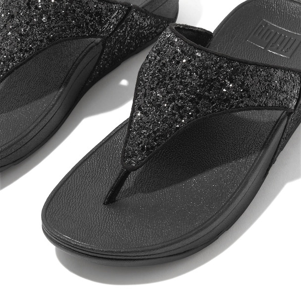 FITFLOP Lulu Glitter Toe-Thongs Sandals X03
