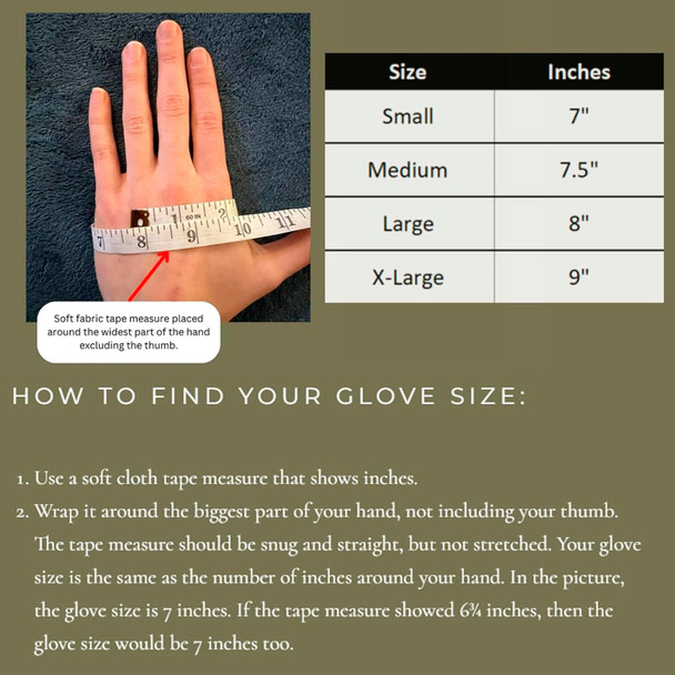 product variation OVATION Women's Polar Fleece Winter Black/Grey Riding Gloves (464681BKGRY) image