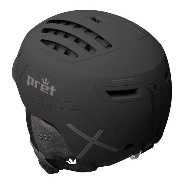 product variation PRET HELMETS Cirque X Black Snowboard and Ski Helmet (01CXBL) image