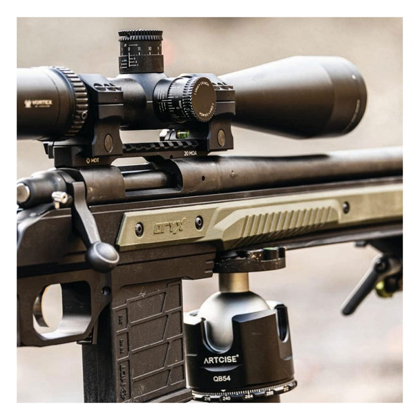 product variation MDT 20 MOA Black Anodized Picatinny Scope Base for Tikka T3/T3X (102190BLK) image