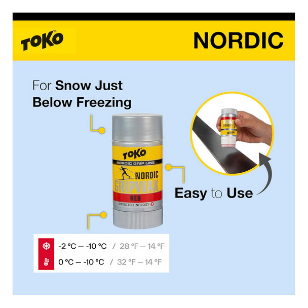 product variation TOKO Nordic 25g Red GripWax (5508752) image