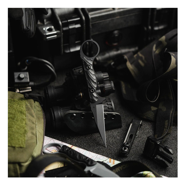 product variation TOOR KNIVES Jank Shank W Socom Black Fixed Knife (850049642408) image