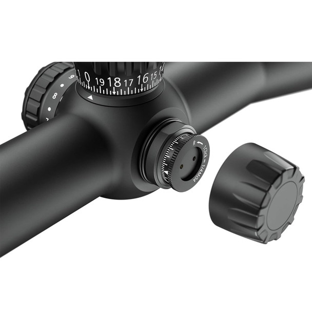 ZEISS Conquest V4 3-12x56 30mm #60 Plex Illum Reticle Riflescope w/ Ext Elevation Turret and Ballistic Stop (522925-9960-080)